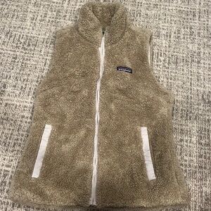 fluffy vest